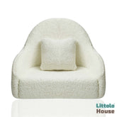 Posing Sofa with Pillow White